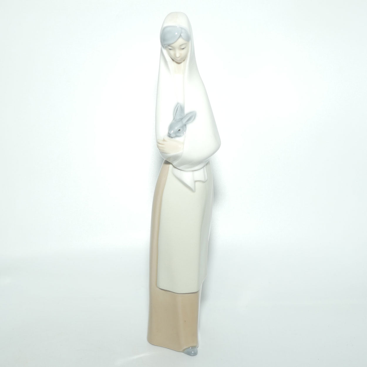 Nao by Lladro figure Girl with Rabbit | #0003