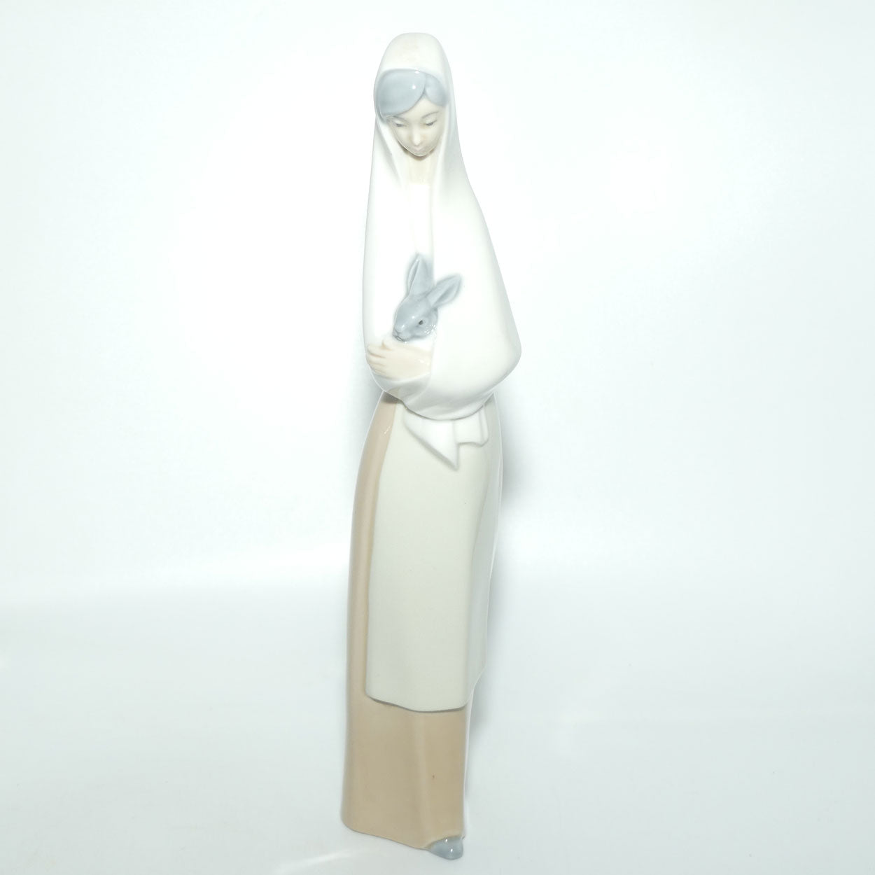 Nao by Lladro figure Girl with Rabbit | #0003