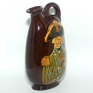 Royal Doulton Kingsware Nelson flask | Dewars Whisky | no stopper | #2