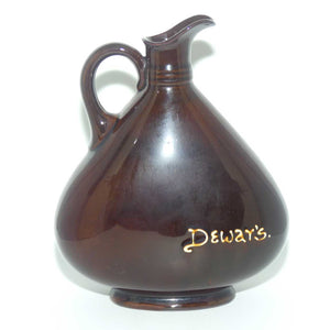 Royal Doulton Kingsware Nelson flask | Dewars Whisky | Triangular shape