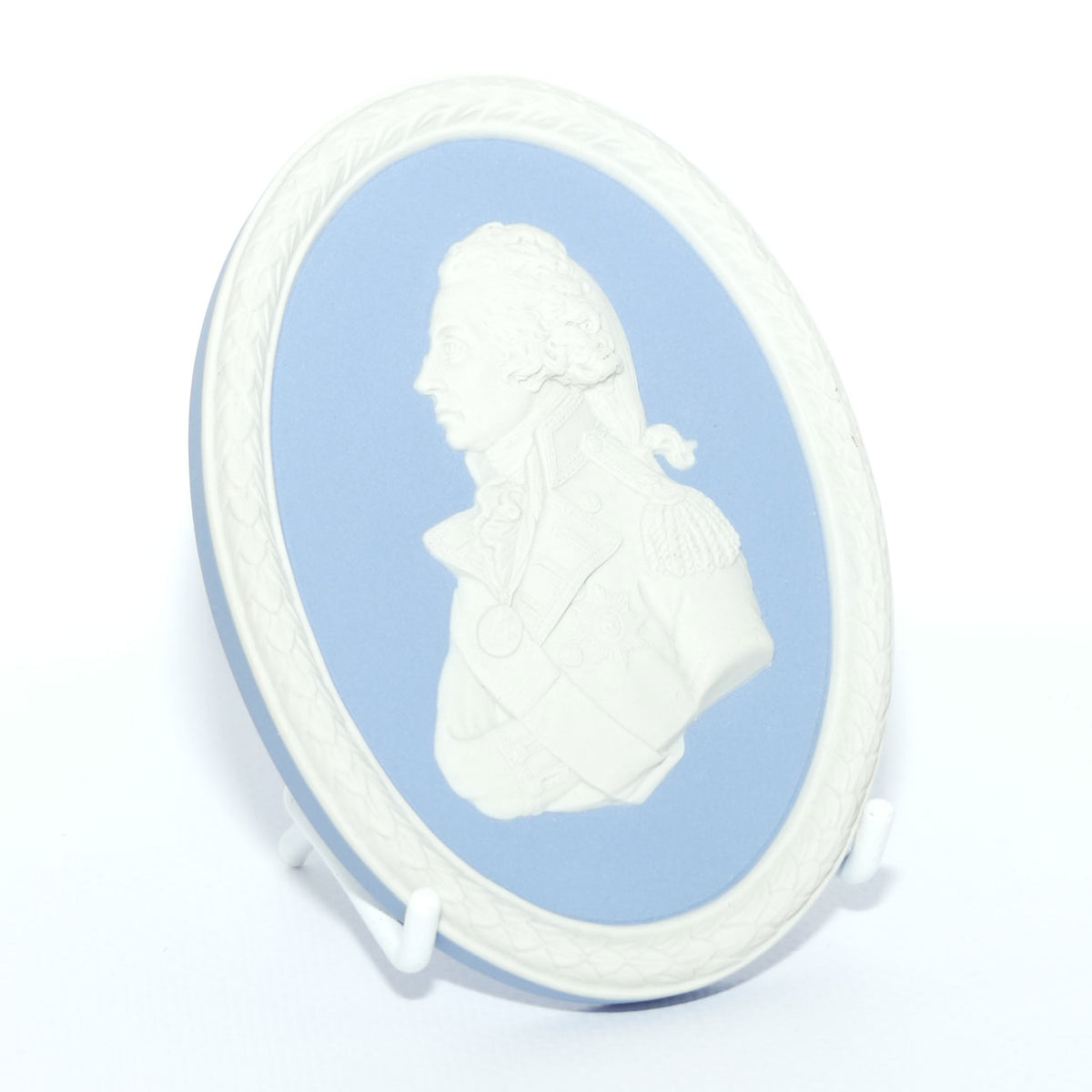 Wedgwood Jasper Portrait Medallion | Admiral Nelson