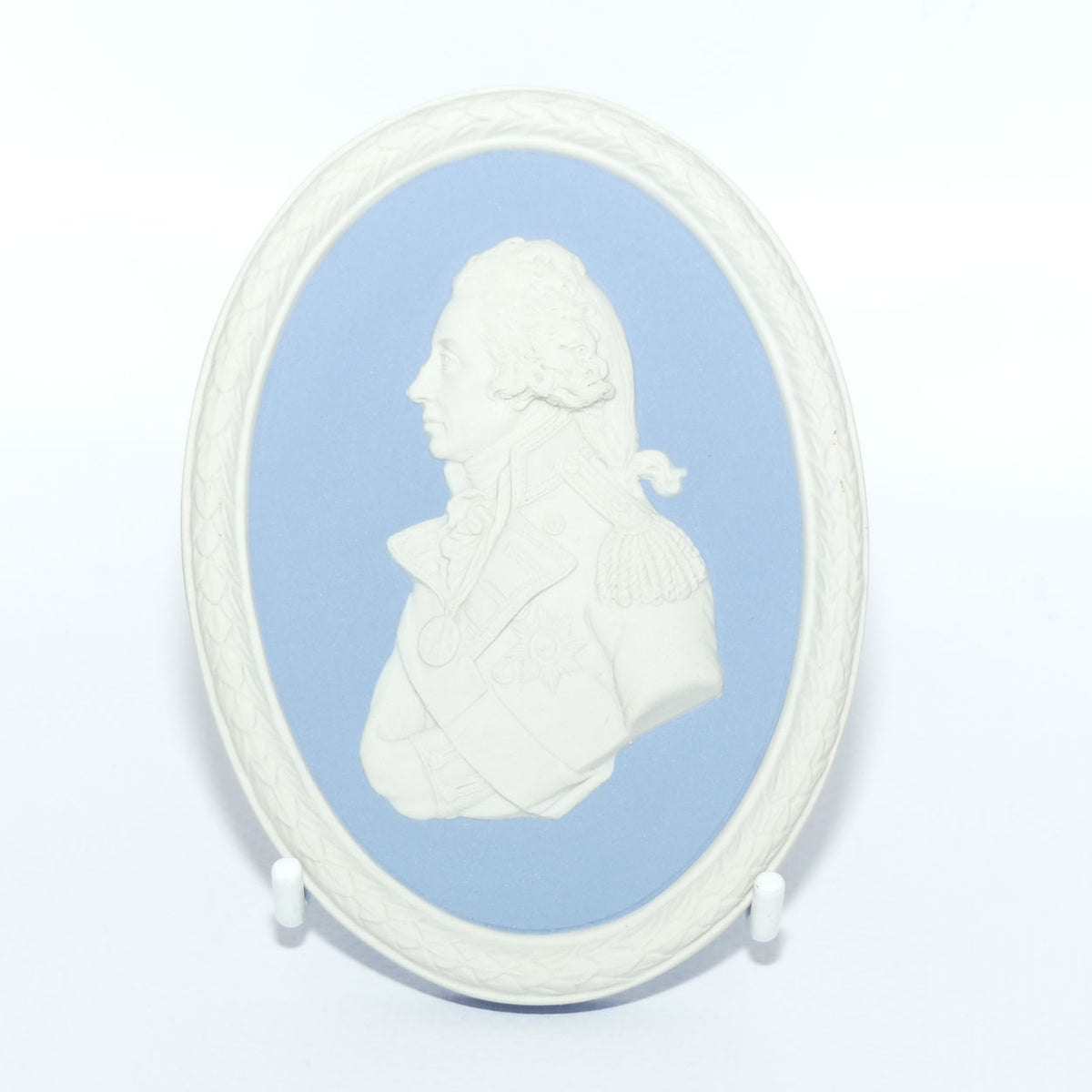 Wedgwood Jasper Portrait Medallion | Admiral Nelson