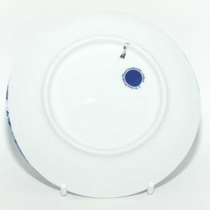 Delft Blauw Holland miniature plate | Fisherman mending Nets