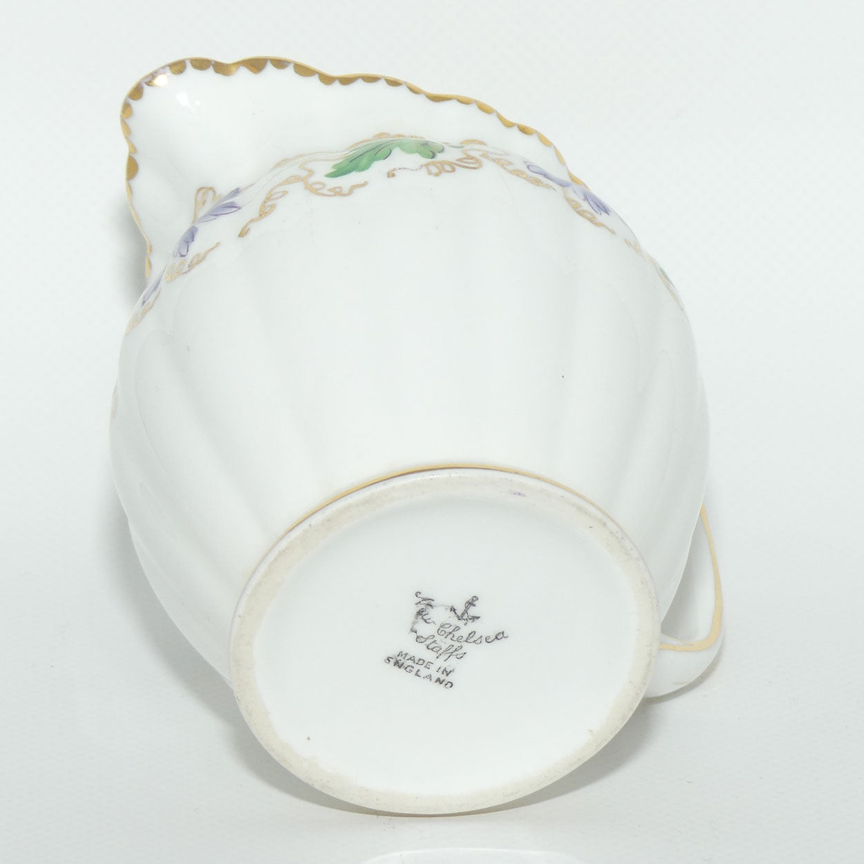 New Chelsea Staffs Floral milk jug