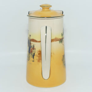 Royal Doulton Coaching Days New Barton shape lidded water pot | Large