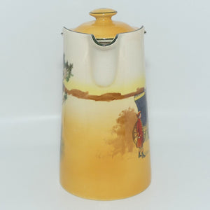 Royal Doulton Coaching Days New Barton shape lidded water pot | Large