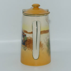 Royal Doulton Coaching Days New Barton shape lidded water pot | Small #2