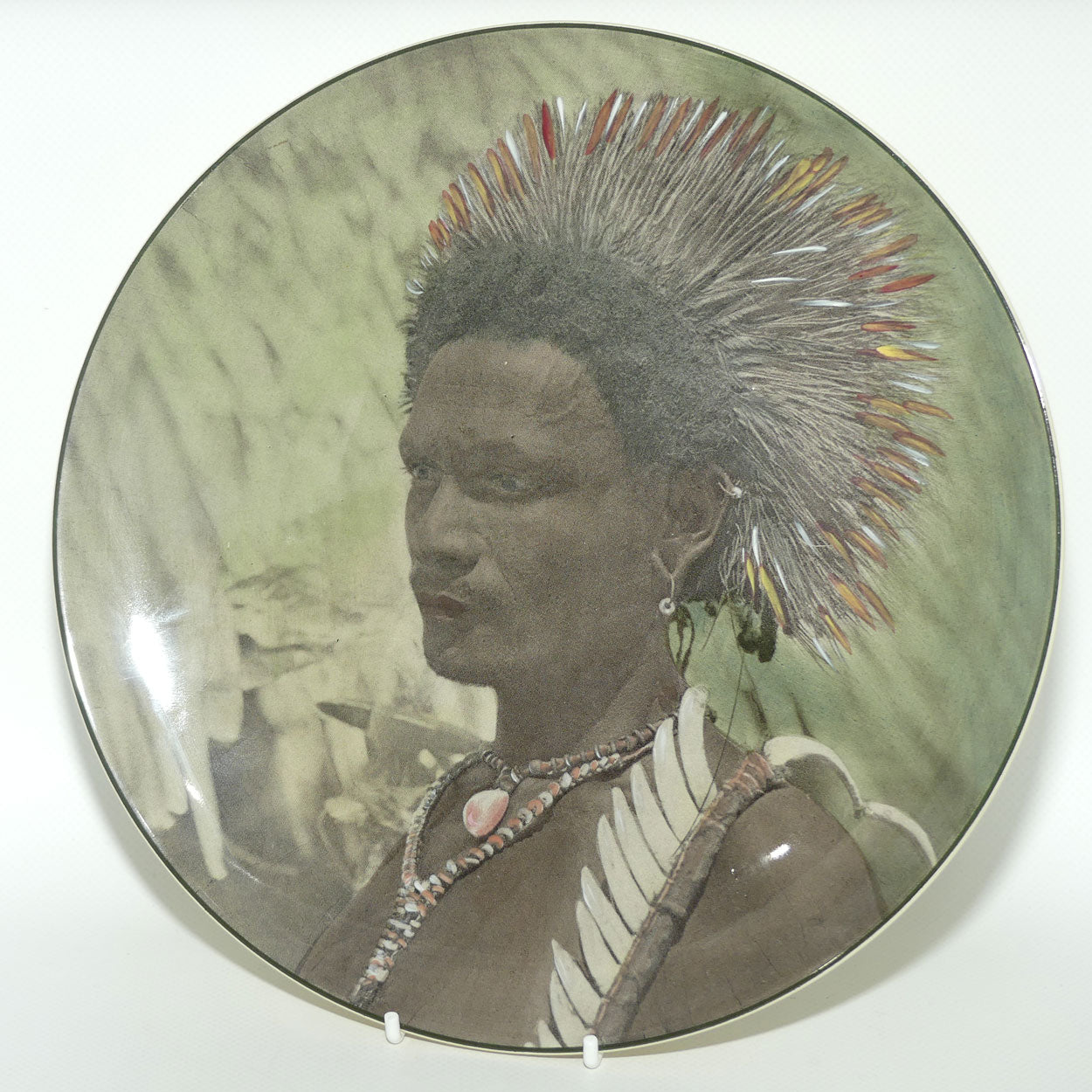 Royal Doulton New Guinea plate | New Guinea Native D6437