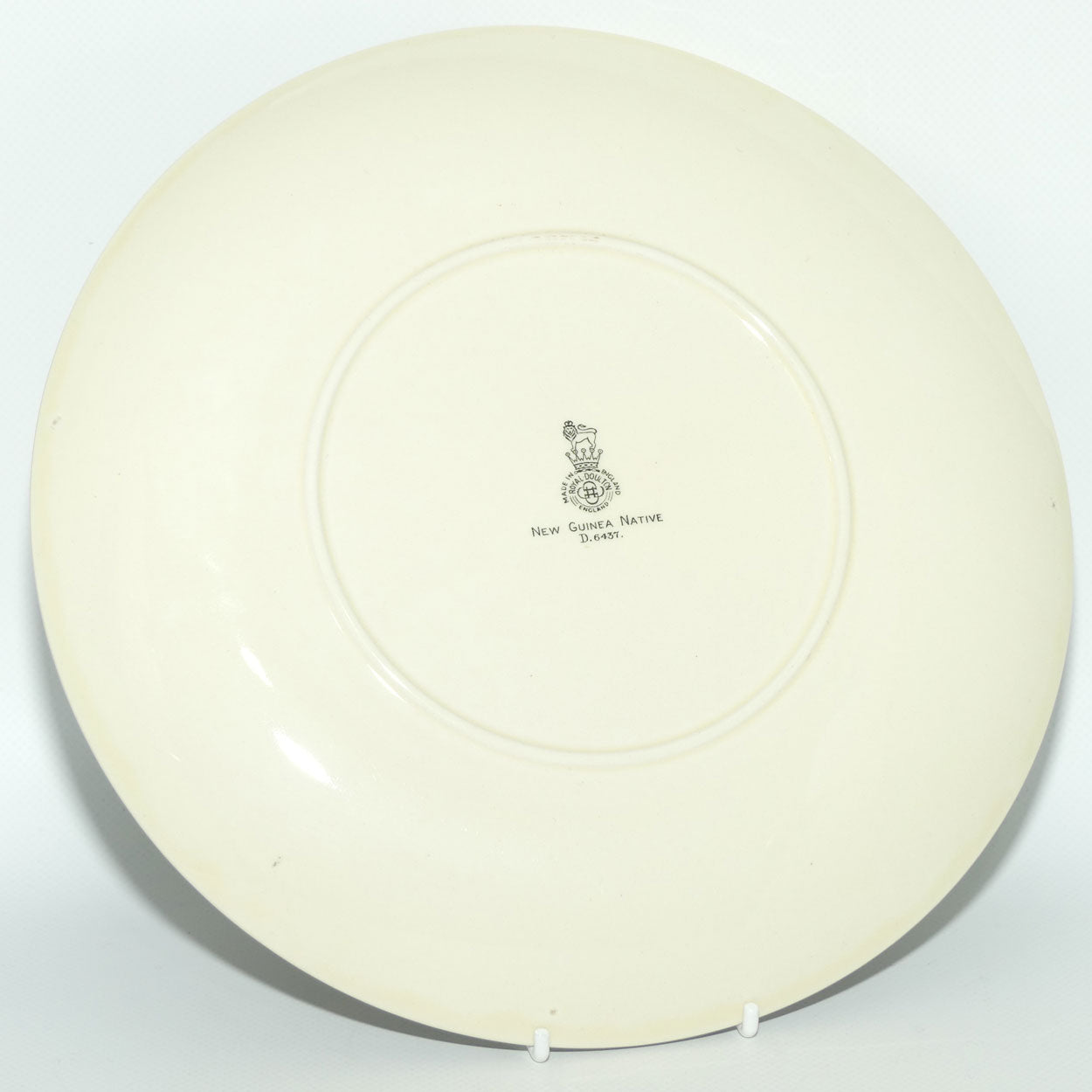 Royal Doulton New Guinea plate | New Guinea Native D6437
