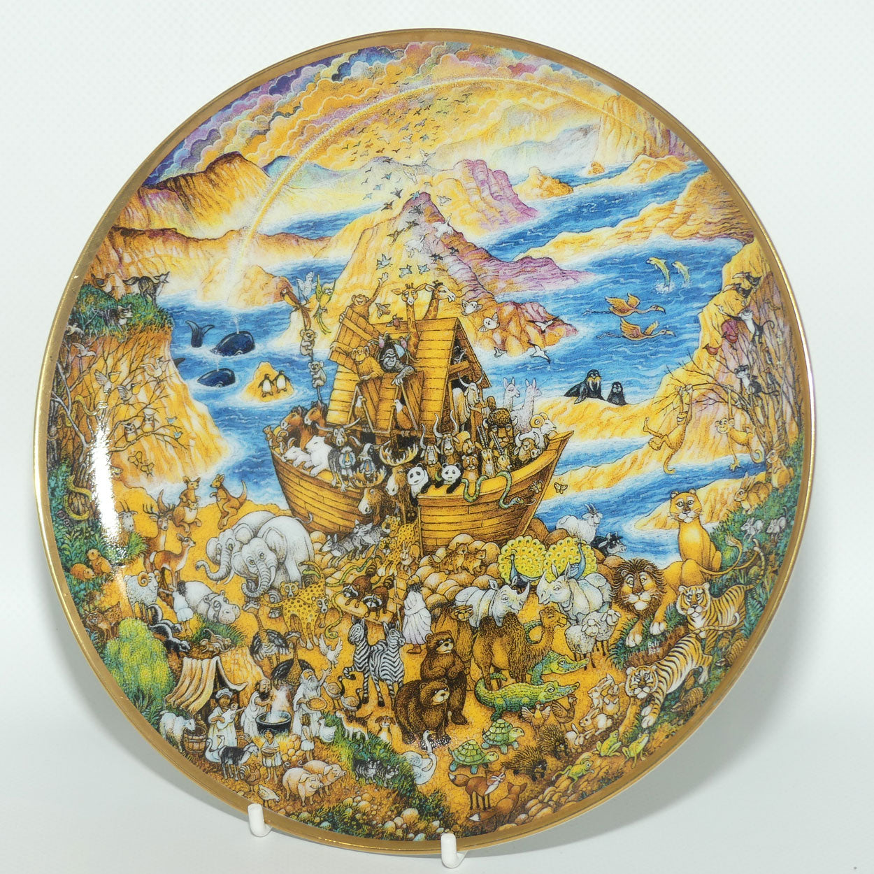 Franklin Mint Heirloom plate | Two By Two | LE
