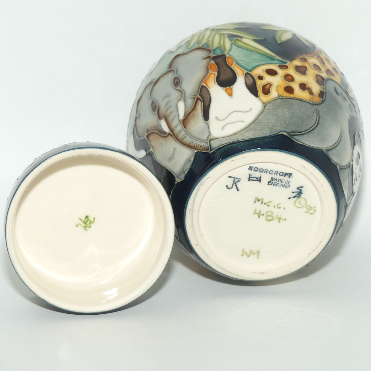 Moorcroft Noah's Ark 769/6 ginger jar | MCC |