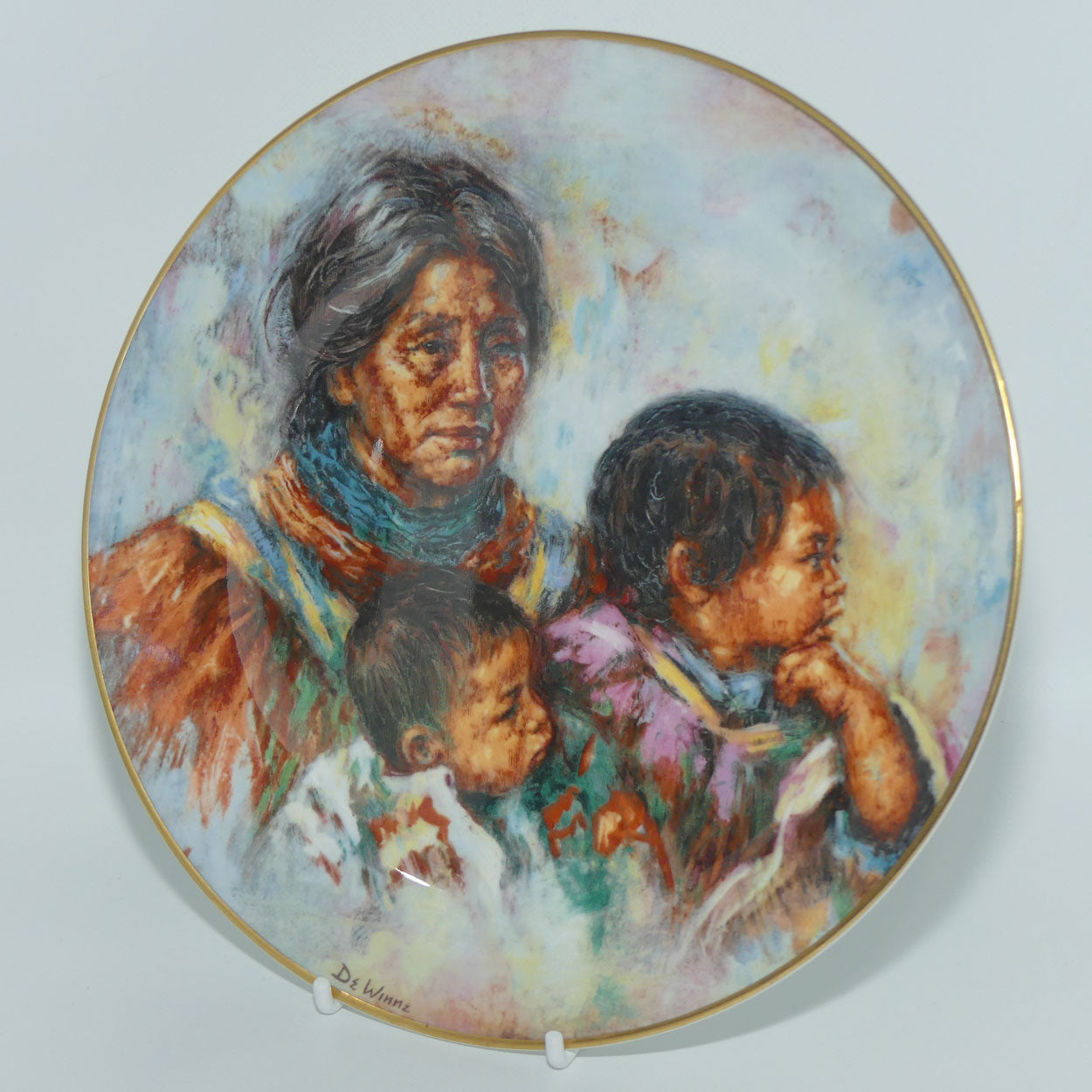 Royal Doulton Collectors International plate by Lisette De Winne | Noble Heritage