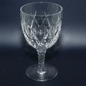 Stuart Crystal England Norfolk pattern set of 7 Wine Glasses | 225ml