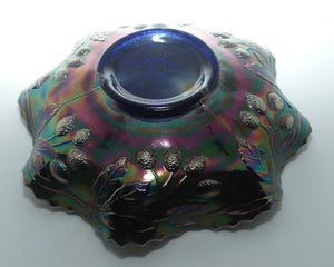 Fenton Carnival Glass bowl | Peacock and Urn