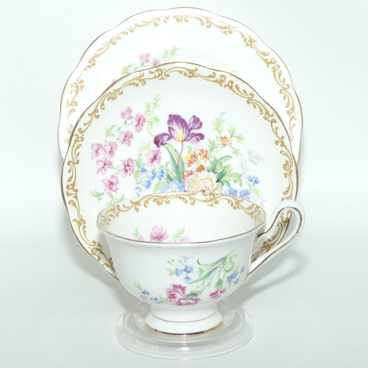 Royal Albert Bone China Nosegay trio | Avon shape