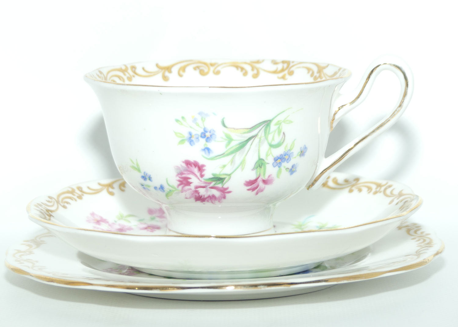 Royal Albert Bone China Nosegay trio | Avon shape