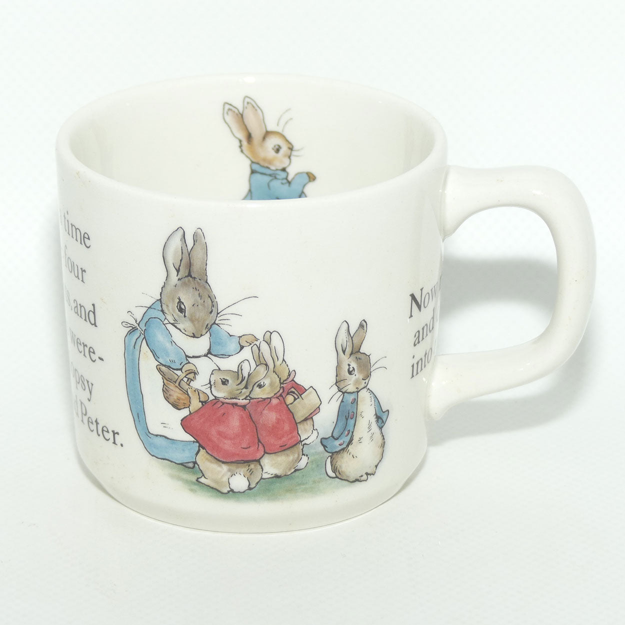 Wedgwood Bone China | Peter Rabbit pattern 3 piece Nursery set | boxed