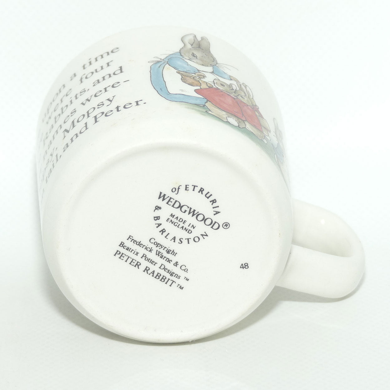 Wedgwood Bone China | Peter Rabbit pattern 3 piece Nursery set | boxed
