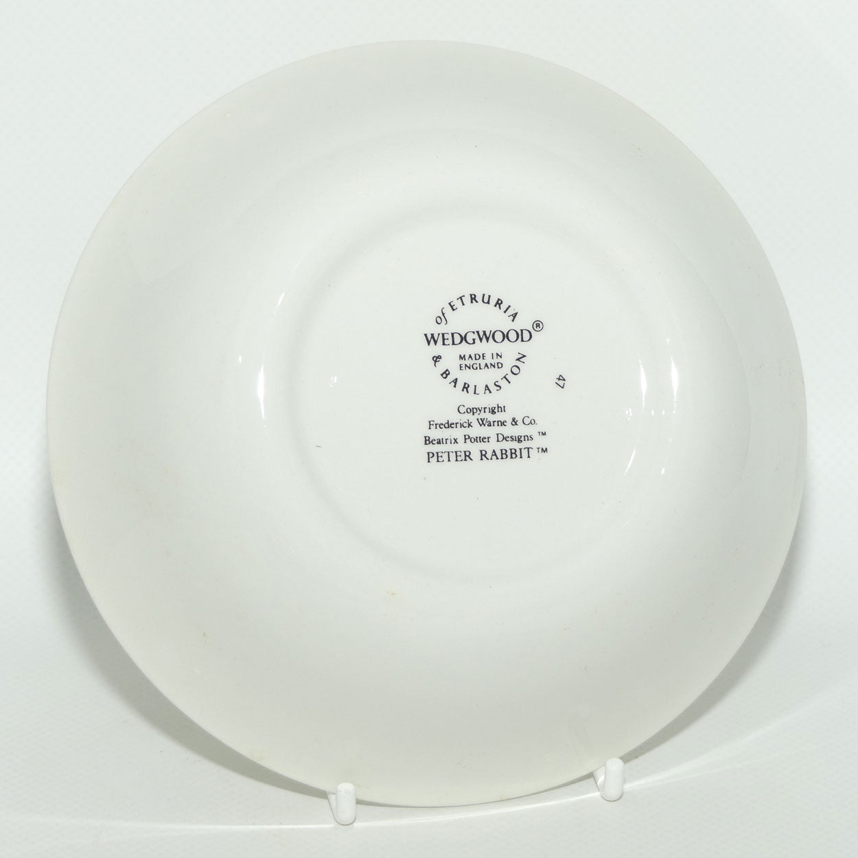 Wedgwood Bone China | Peter Rabbit pattern 3 piece Nursery set | boxed