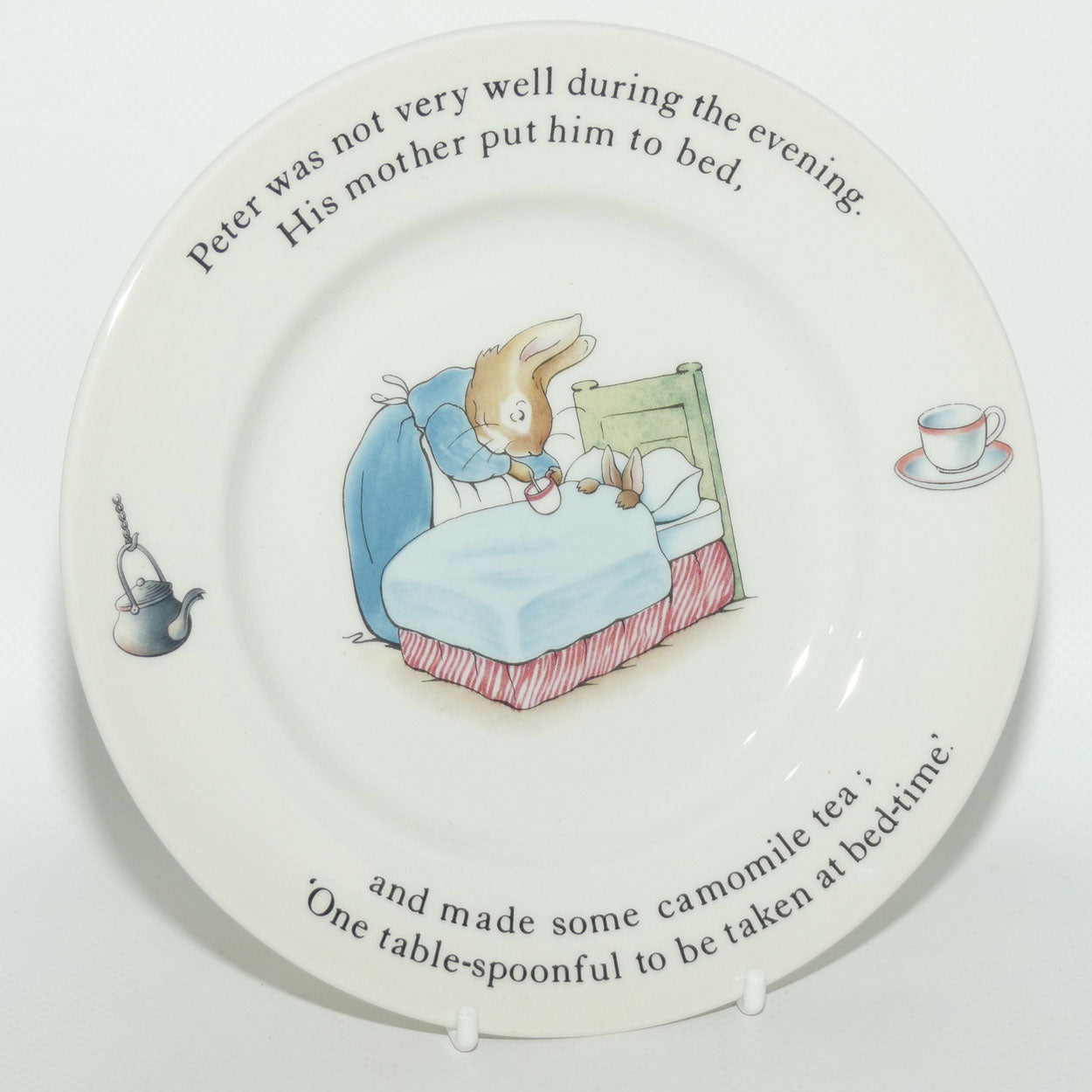 Wedgwood Bone China | Peter Rabbit pattern 3 piece Nursery set | boxed