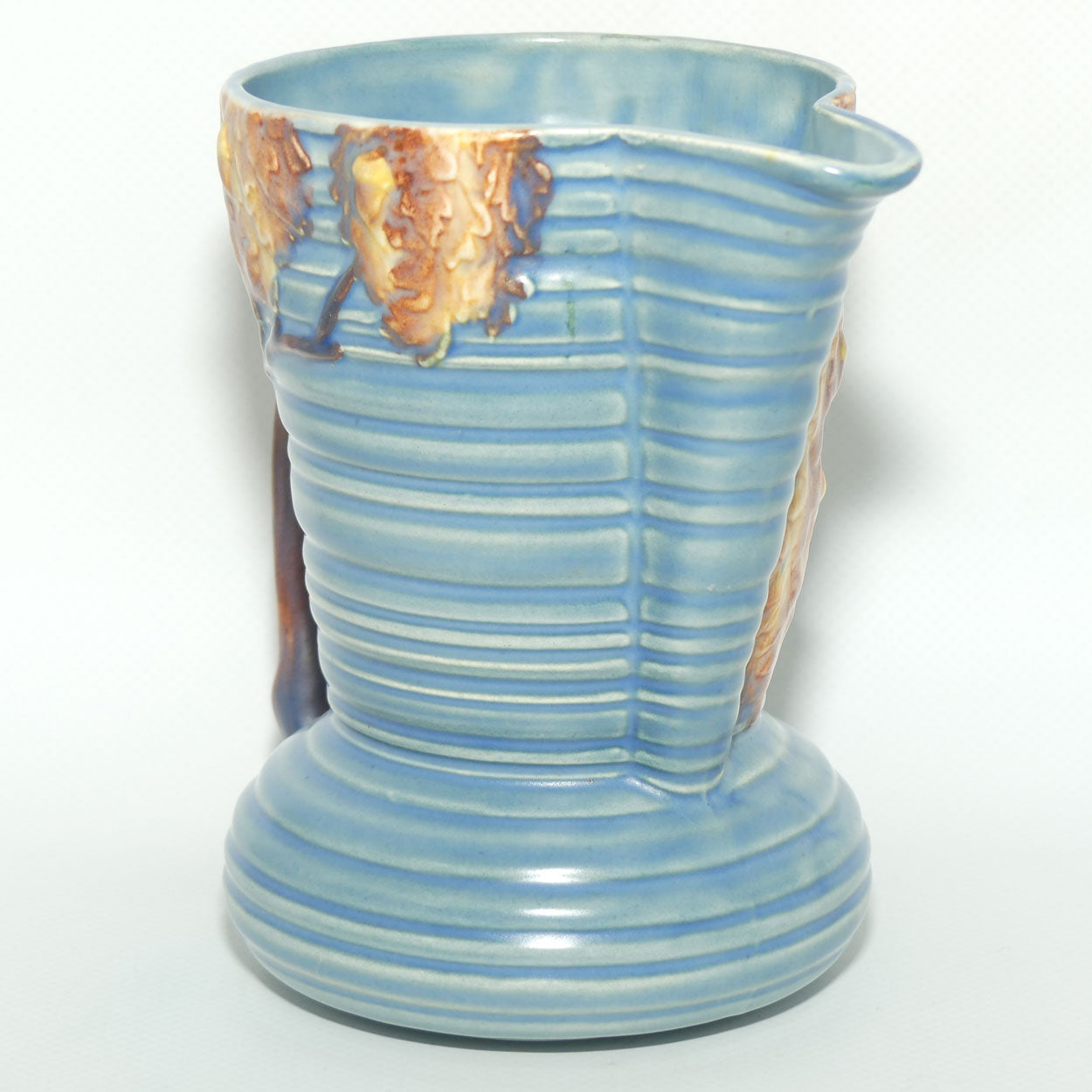 Carlton Ware Oak tree on blue Ground jug | 13.5cms tall
