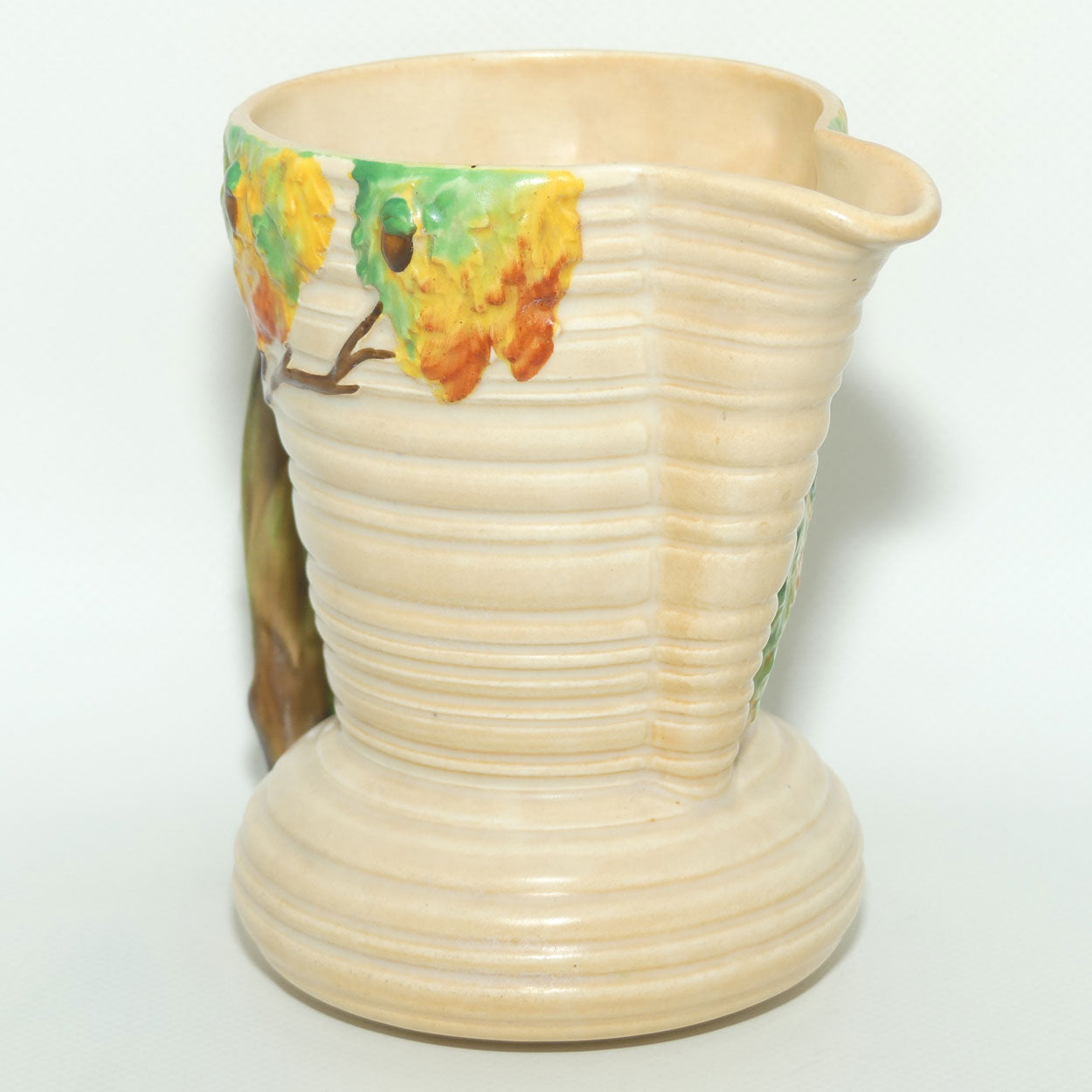Carlton Ware Oak Tree on Cream Ground jug | 13.5cms tall