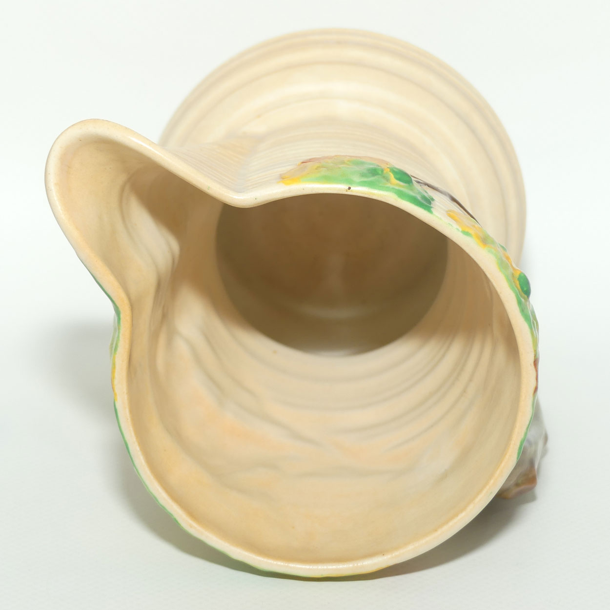 Carlton Ware Oak Tree on Cream Ground jug | 13.5cms tall