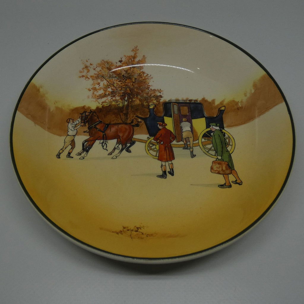 Royal Doulton Coaching Days Oatmeal bowl (#6)