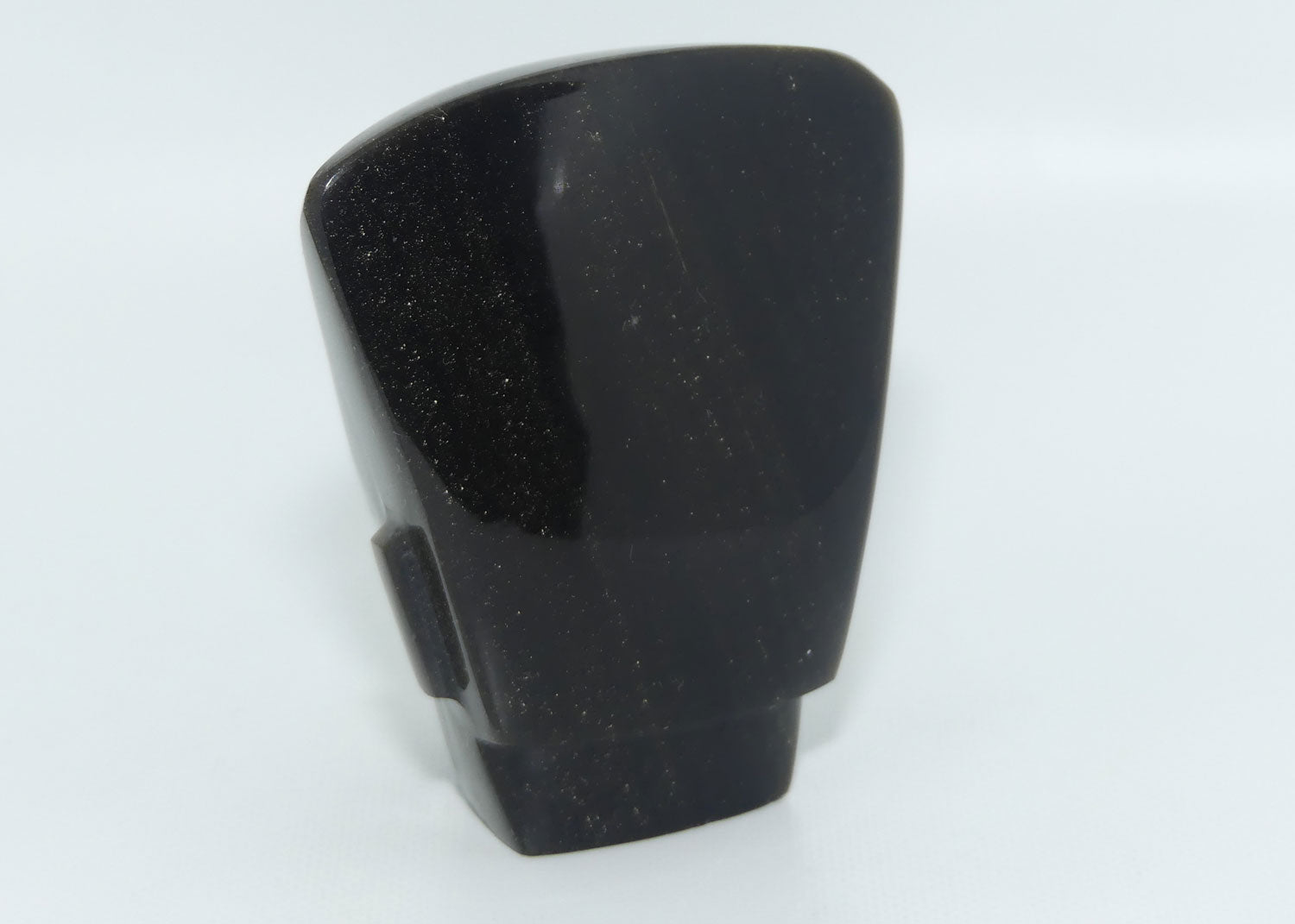 Vintage Aztec | Mexican Obsidian Carving Bust or paperweight