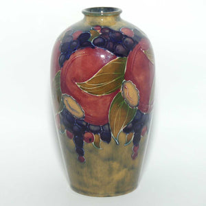 William Moorcroft Pomegranate vase | Early Ochre Ground