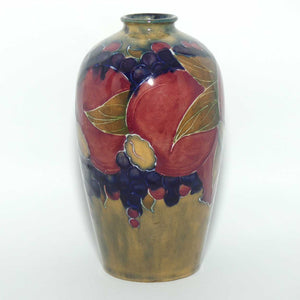 William Moorcroft Pomegranate vase | Early Ochre Ground