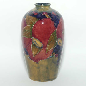 William Moorcroft Pomegranate vase | Early Ochre Ground