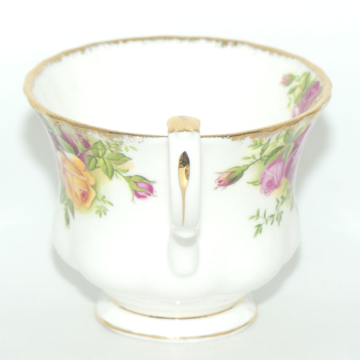 Royal Albert Bone China England Old Country Roses trio set of 6 | © 1962 Royal Albert Ltd backstamp | #1