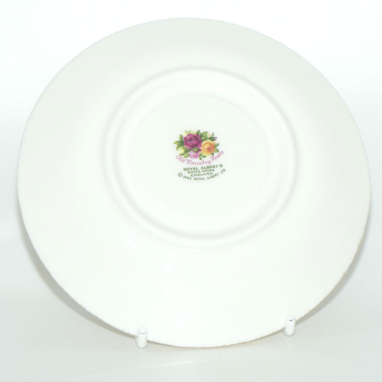 Royal Albert Bone China England Old Country Roses trio set of 6 | © 1962 Royal Albert Ltd backstamp | #1