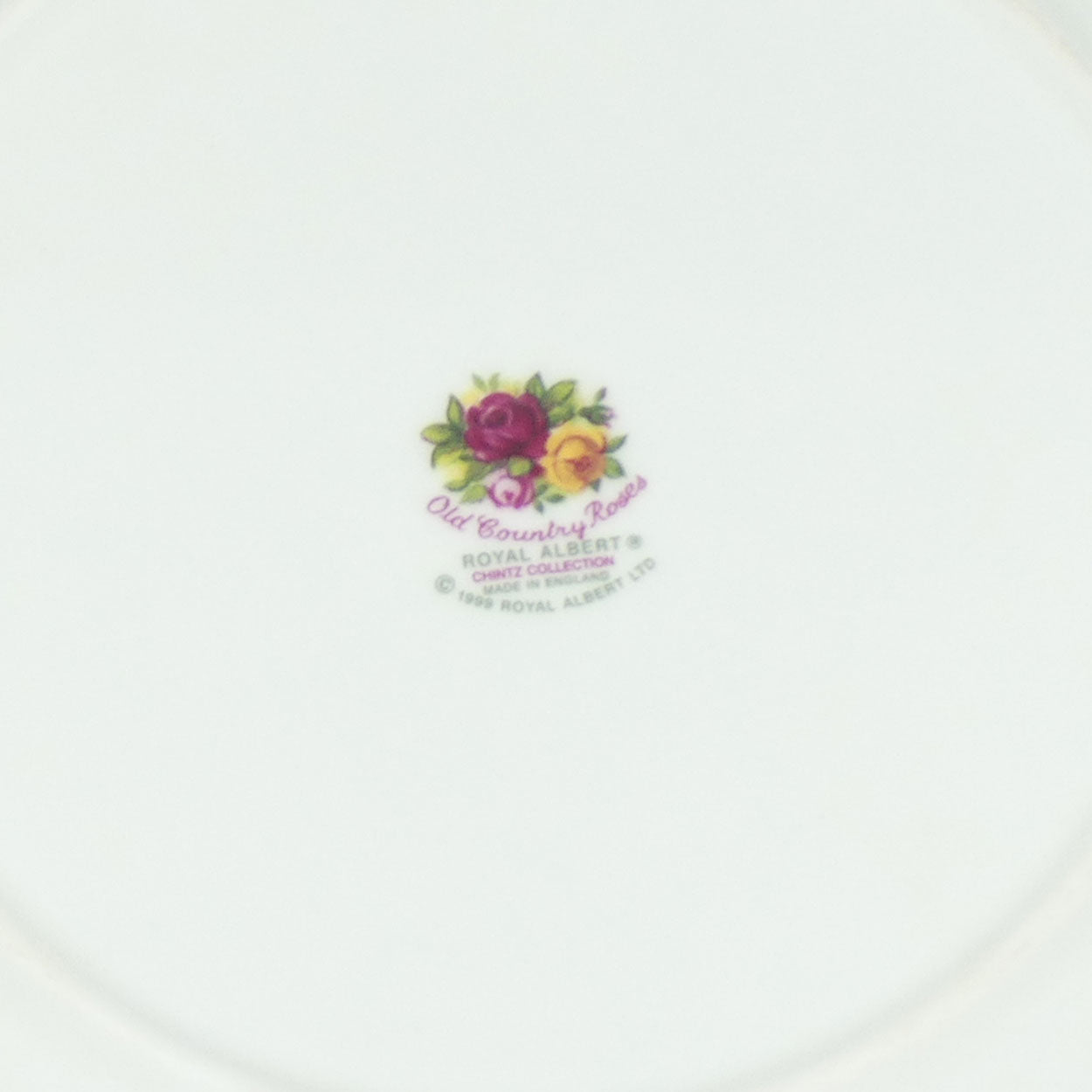 Royal Albert England Old Country Roses Chintz Collection square plate | 20cm