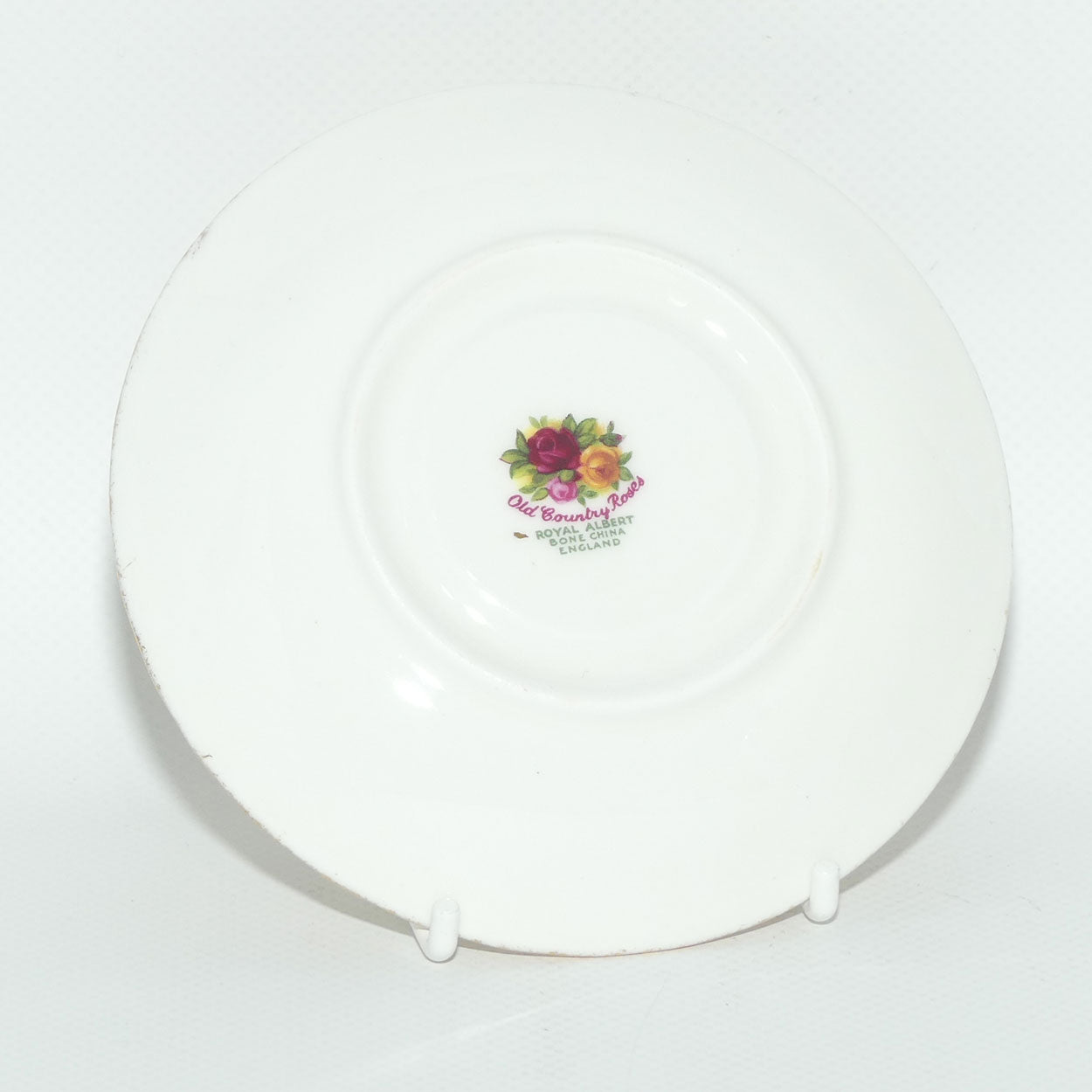 Royal Albert Bone China England Old Country Roses coffee duo | early stamp