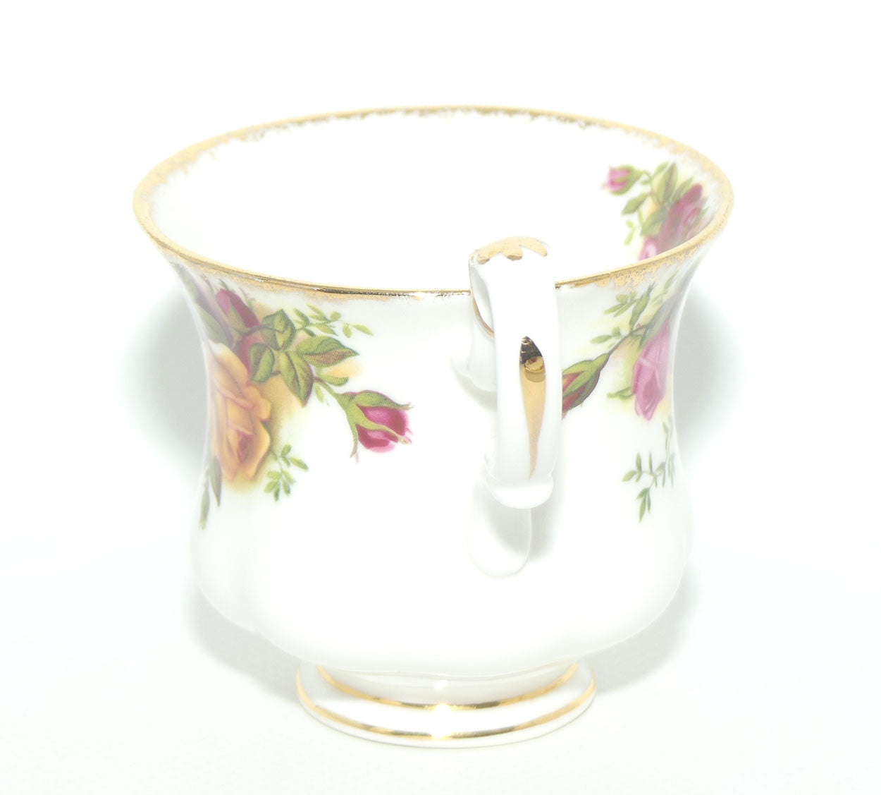 Royal Albert Bone China England Old Country Roses coffee duo | #1 | Early Backstamp