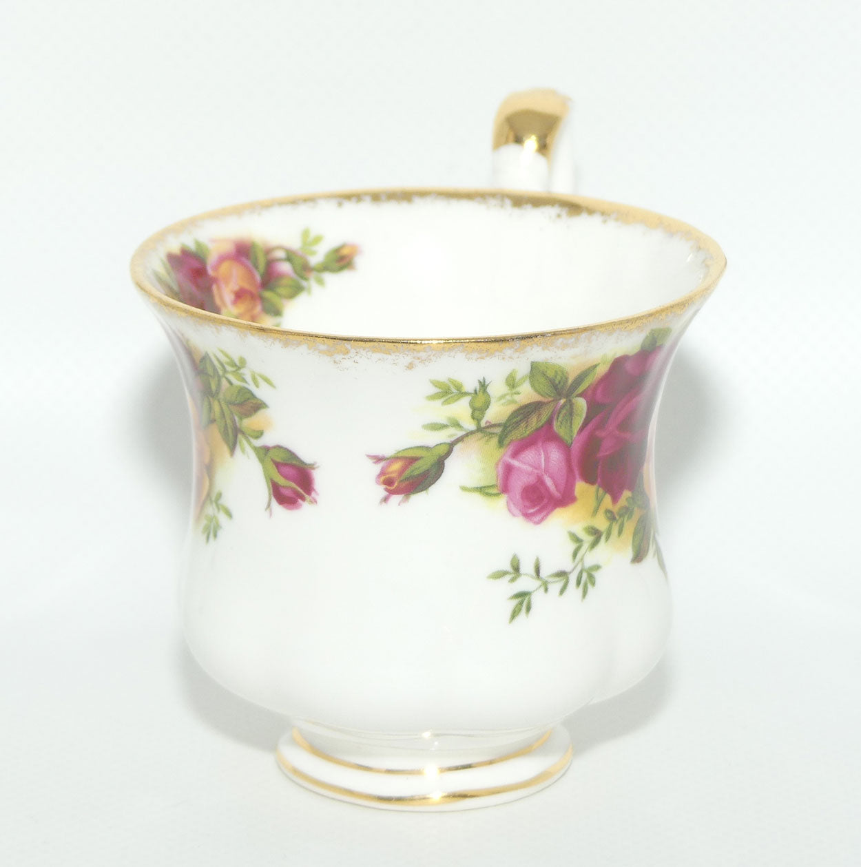 Royal Albert Bone China England Old Country Roses coffee duo | #1 | Early Backstamp