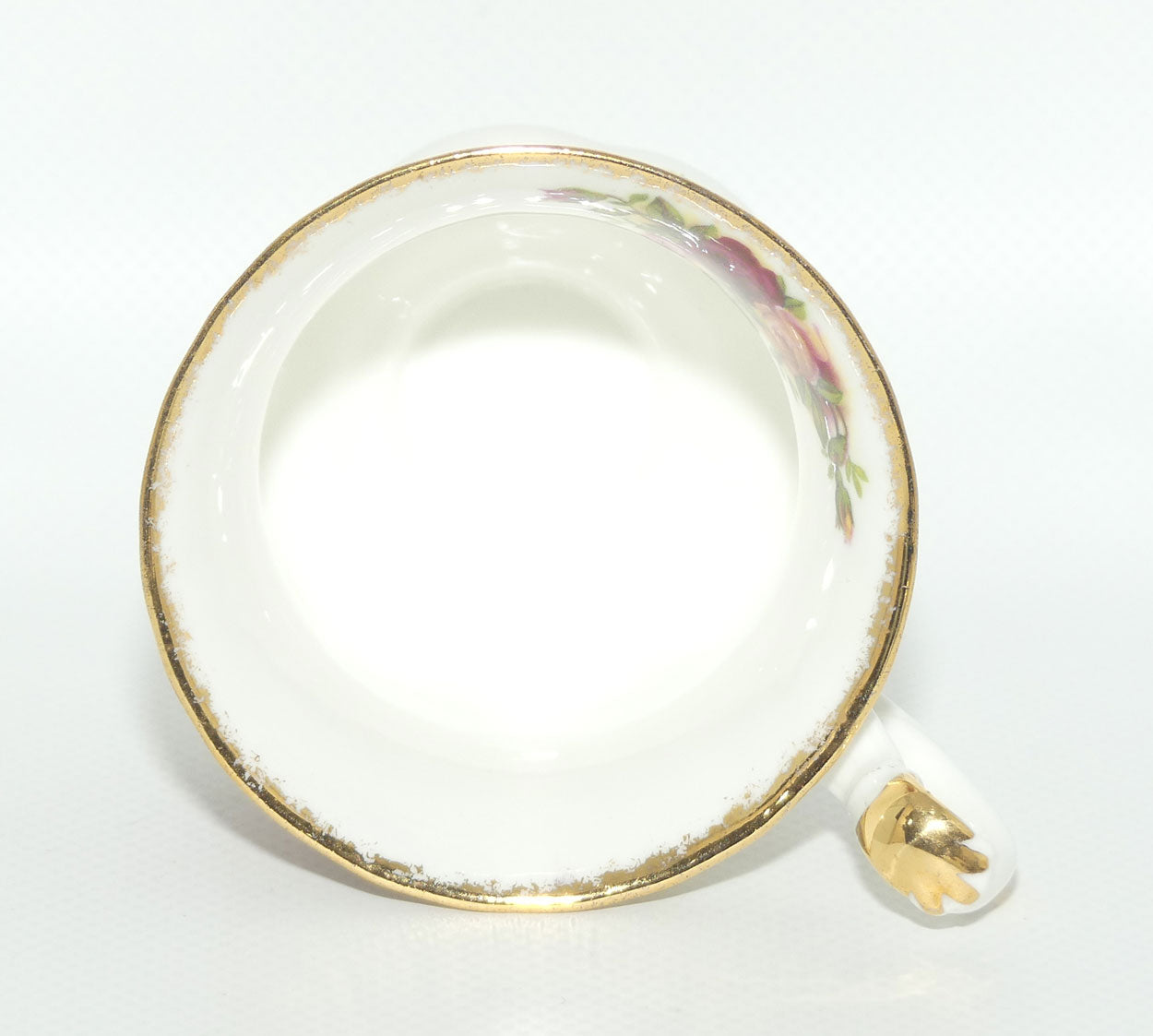 Royal Albert Bone China England Old Country Roses coffee duo | #1 | Early Backstamp