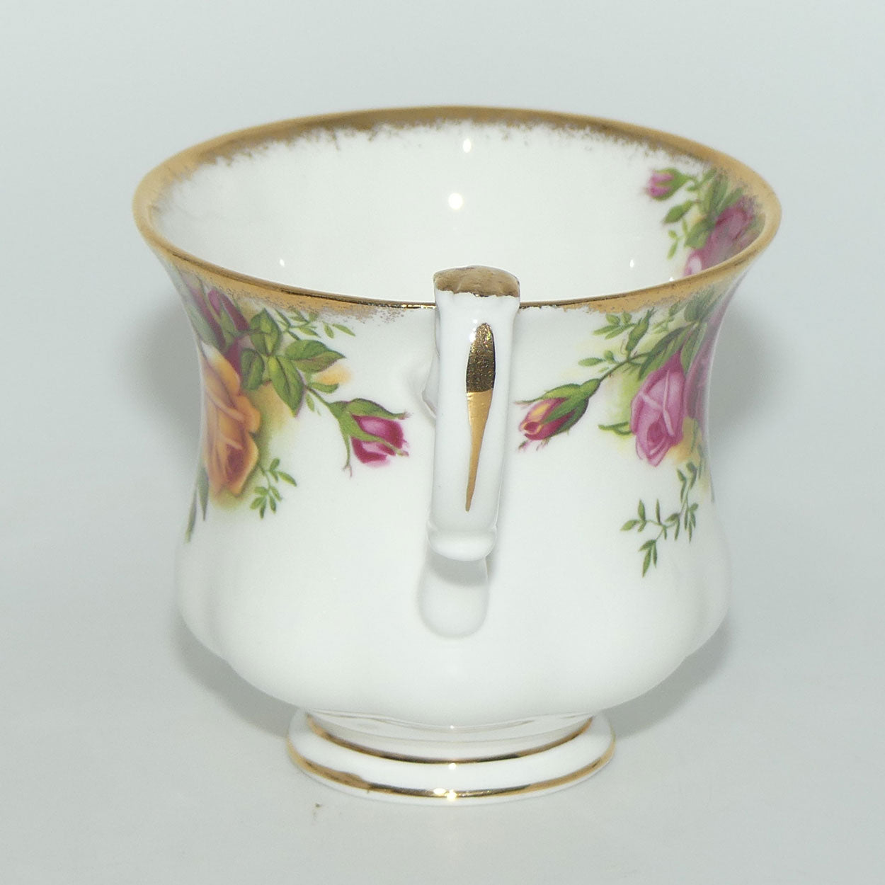 Royal Albert Bone China England Old Country Roses coffee duo | Set of 6 | © 1962 Royal Albert Ltd backstamp