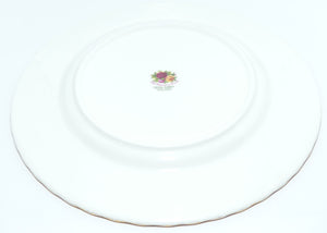 Royal Albert Bone China England Old Country Roses set of 6 salad plates | #2 | 21cm diam | early backstamp