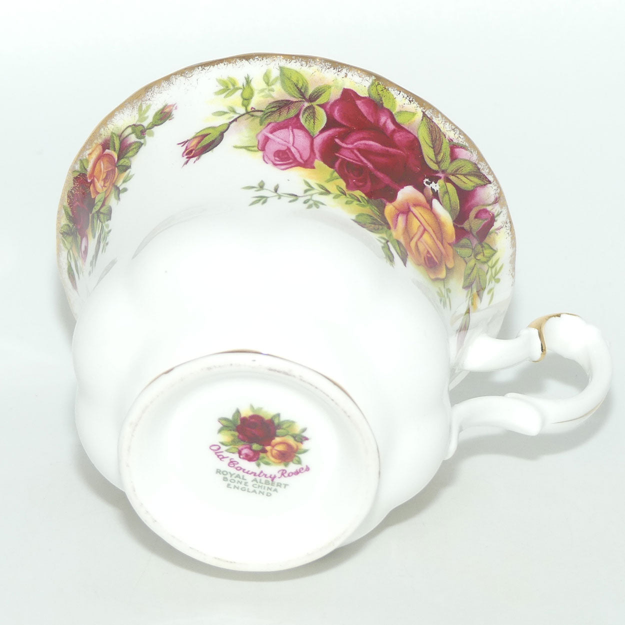Royal Albert Bone China England Old Country Roses duo set of 6 |  Early Backstamp