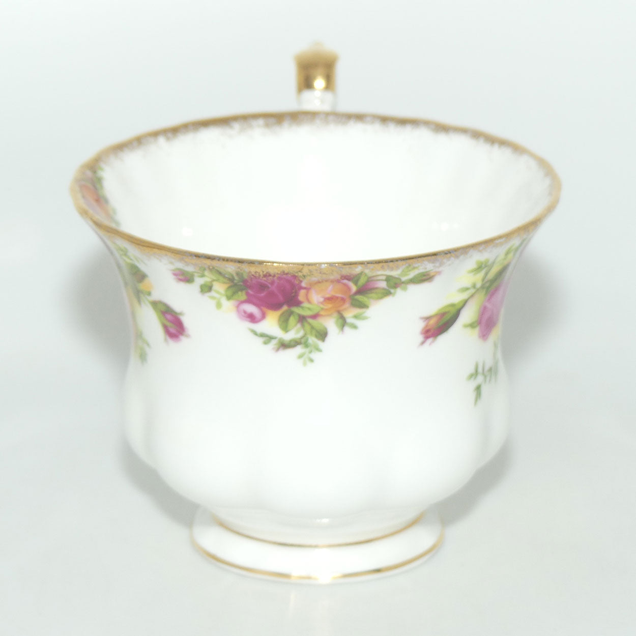 Royal Albert Bone China England Old Country Roses Duo  |  Early Backstamp