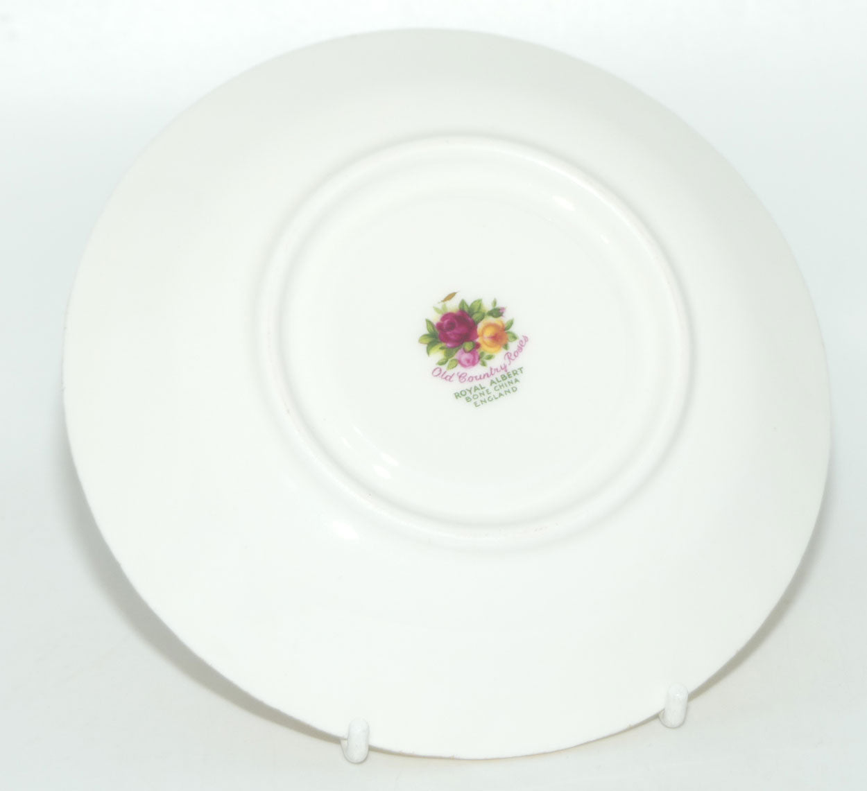 Royal Albert Bone China England Old Country Roses Duo  |  Early Backstamp