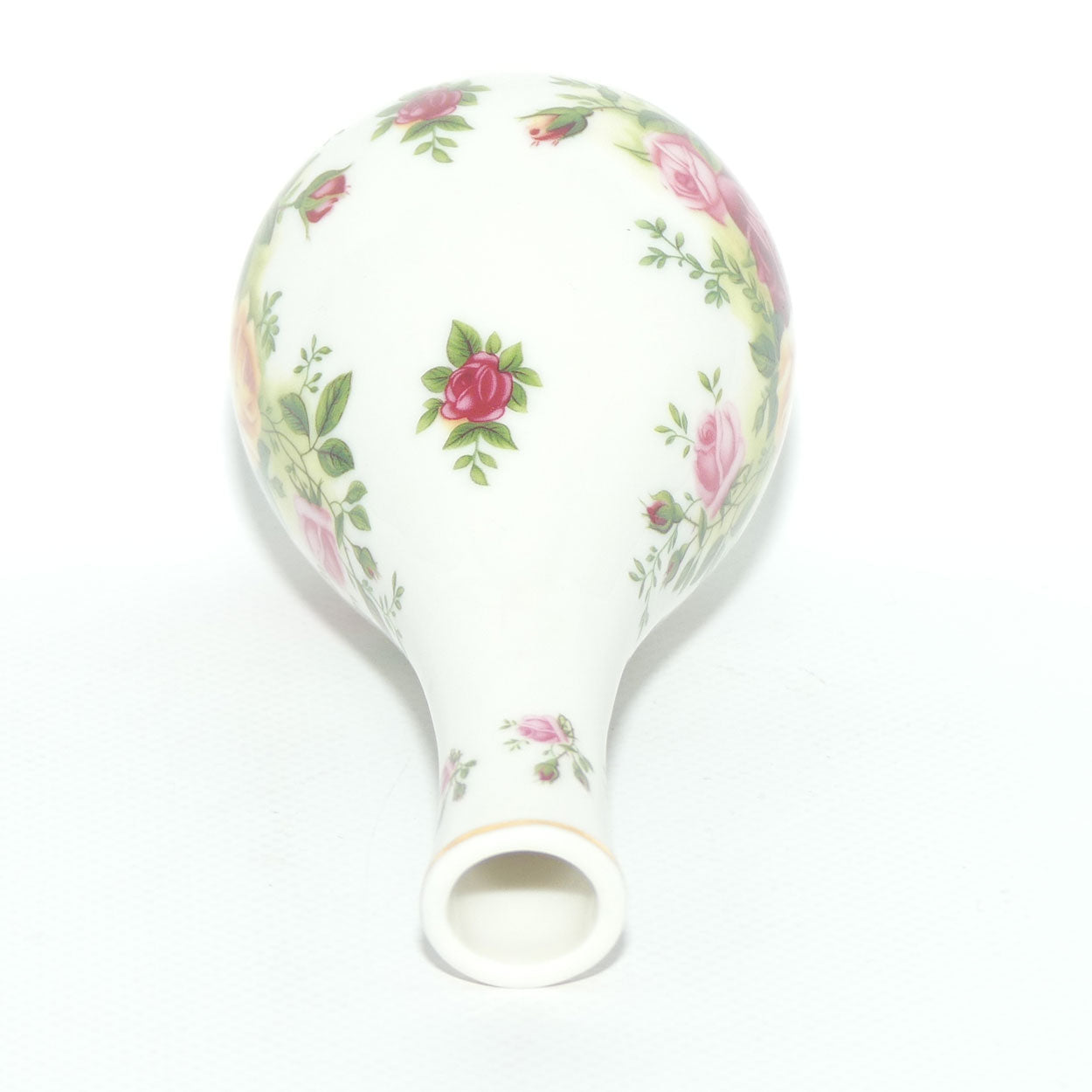 Royal Albert Bone China Old Country Roses bud vase | Asian made