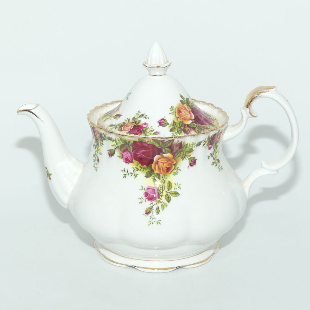 Royal Albert Bone China England Old Country Roses tea pot | 1250ml | early backstamp