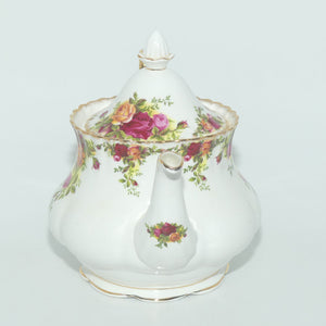 Royal Albert Bone China England Old Country Roses tea pot | 1250ml | early backstamp