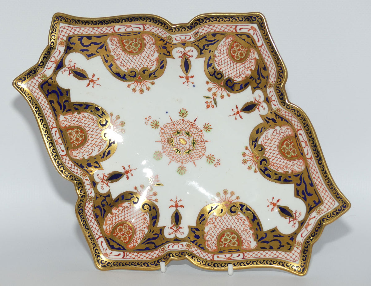 Royal Crown Derby Imari fancy diamond shaped server | Pattern 3253 | c.1892