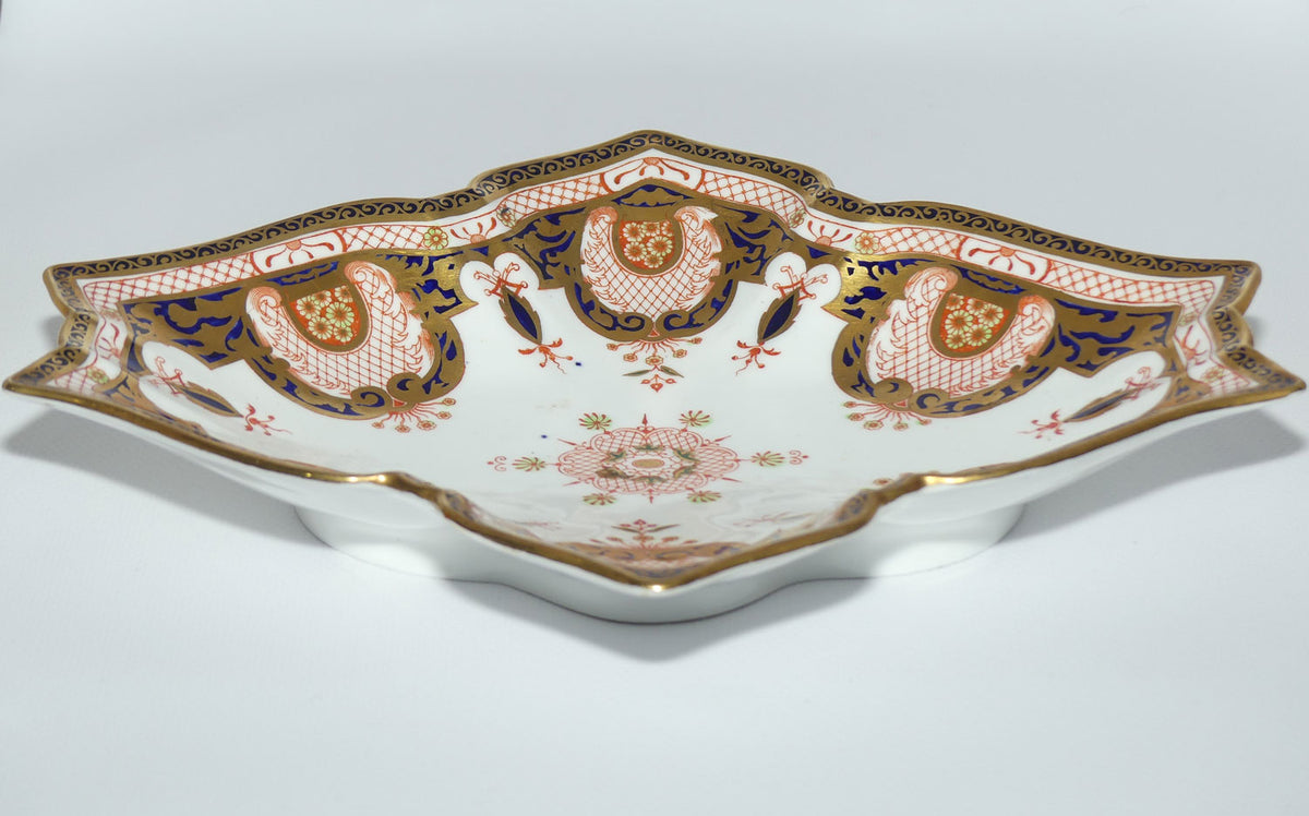 Royal Crown Derby Imari fancy diamond shaped server | Pattern 3253 | c.1892