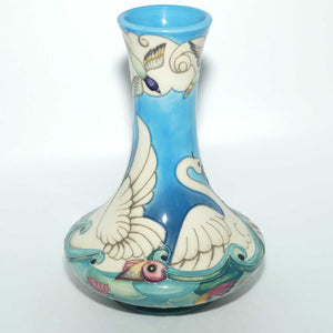 Moorcroft Odyssey Swans 62/8 vase | Ltd Ed